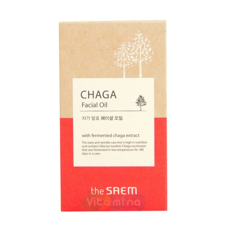 The Saem Chaga Facial Oil Антивозрастное масло для лица