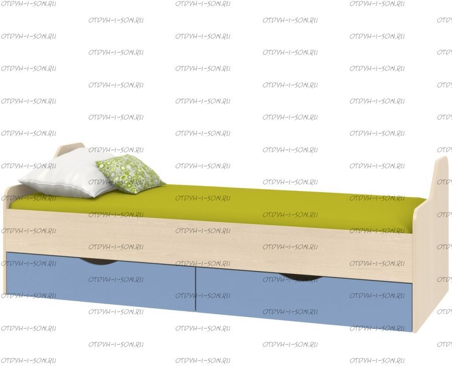 Кровать нижняя Дельта-18.01(80Х190)