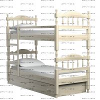 Кровать двухъярусная Юниор Массив DreamLine