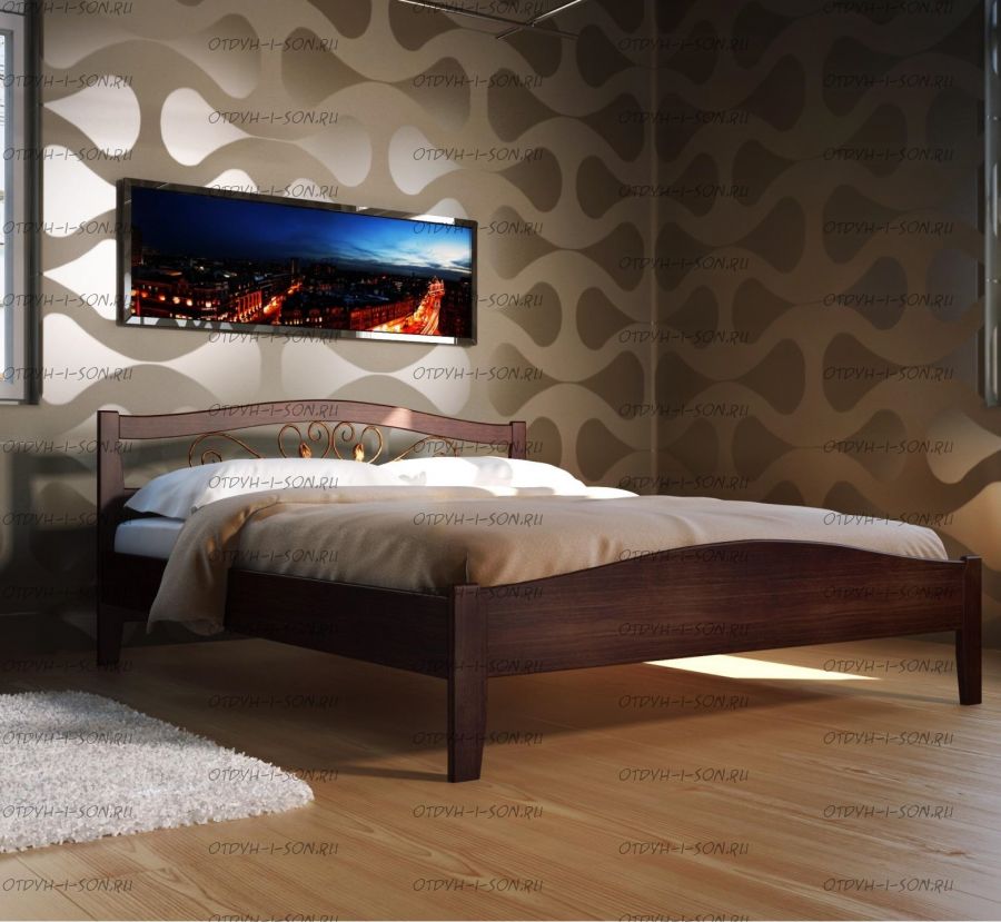 Кровать Верона 1 Массив DreamLine