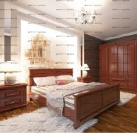 Кровать Эдем Лайт Массив DreamLine (с 2 спинками)