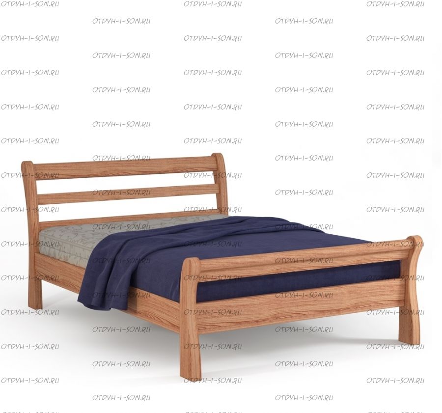 Кровать Милан Массив DreamLine (с 2 спинками)