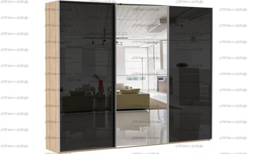 Шкаф-купе Эста, 3 двери, вариант 6