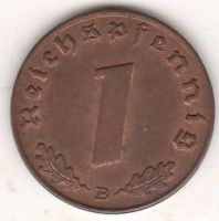 1 пфенниг 1939 В Германия