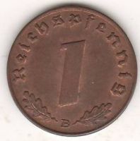 1 пфенниг 1939 В Германия