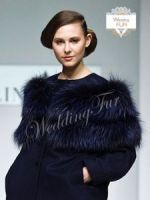 Дизайнерскачя горжетка из меха Wedding fur