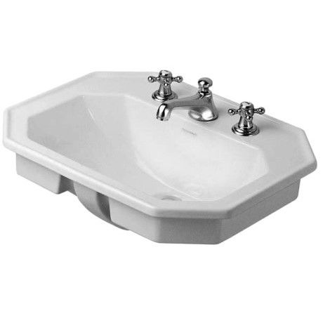 Раковина Duravit встраиваемая 1930 58х47 047658 схема 3