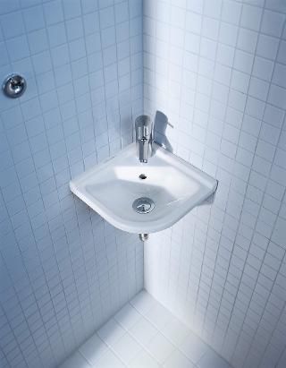 Раковина Duravit Duraplus угловая 43х38 075244 ФОТО