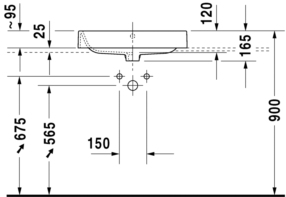 Раковина Duravit Happy D.2 60х40 231460 ФОТО