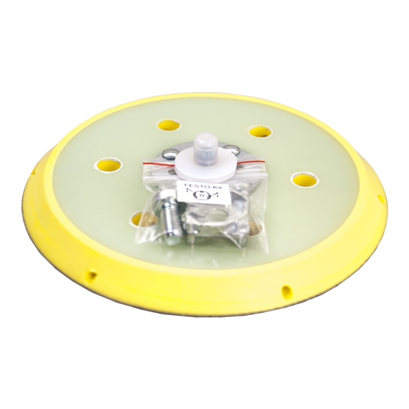 Smirdex Подложка Random orbit D=150мм. с 7 отверстиями, (упаковка 1 шт.)