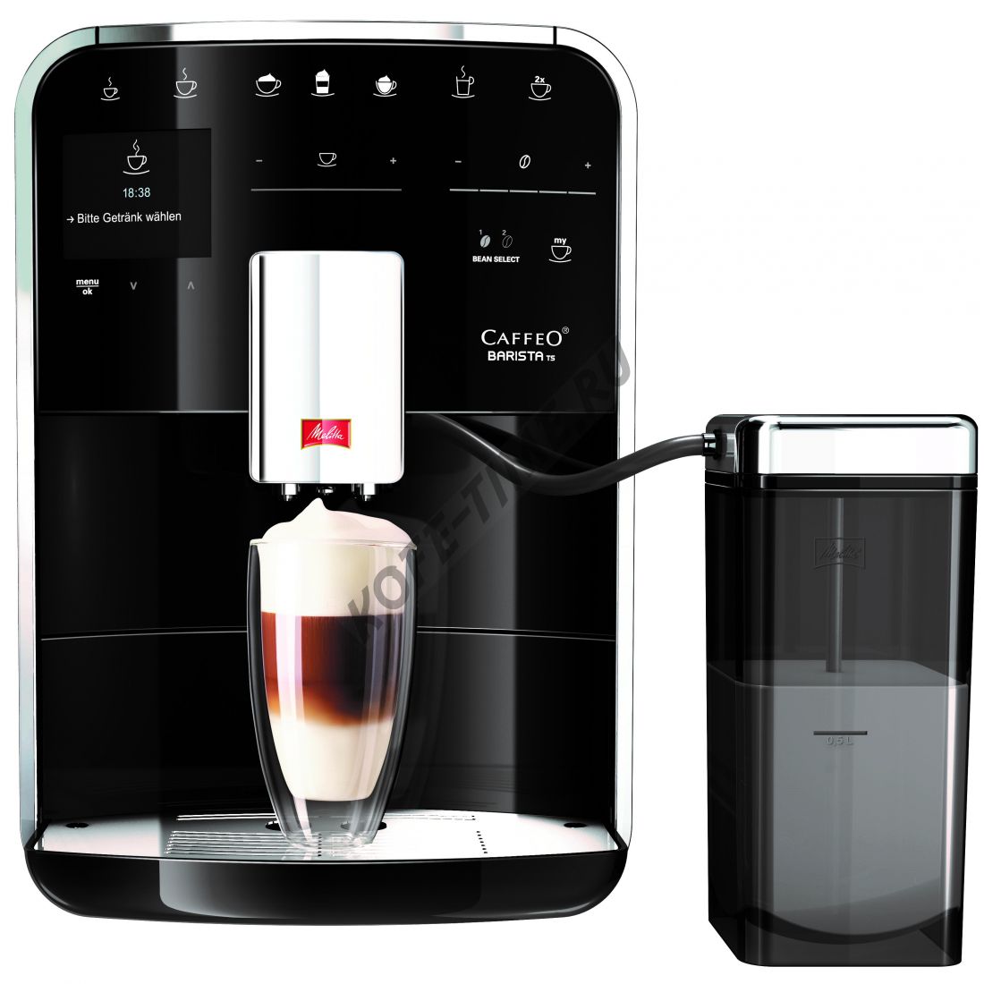 Кофемашина Melitta Caffeo F 750-202 Barista TS Black
