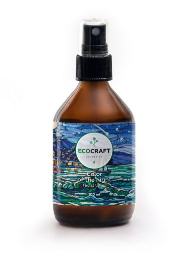Ecocraft - Тоник для нормальной и сухой кожи "Color of the night" Цвет ночи 100 мл