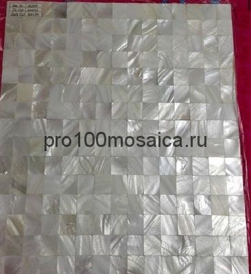 P41 Мозаика из перламутра серия PERLMUTTER, 300*300*2 мм  (Happy Mosaic)