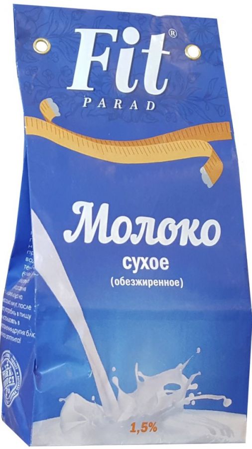 Молоко сухое обезжиренное Фит 1,5% 300 г