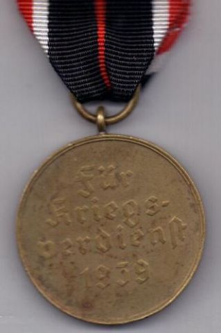 Медаль за военские заслуги 1939 г. Германия