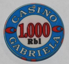 Фишки Казино Gabriela 1000 центов
