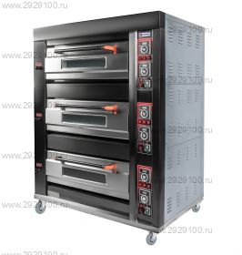 Печь подовая ярусная Miratek BK-36G (газовая)