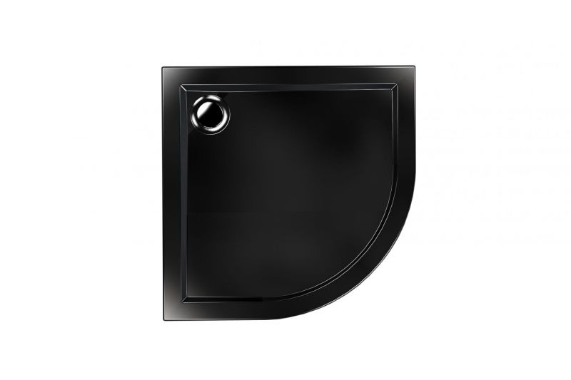 Поддон Melodia Allegro 90х90х13 черный, MTYAG9090bk
