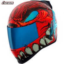 Мотошлем Icon Airform Manik'R MIPS, Красный