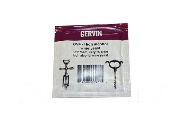 Дрожжи винные Gervin GV4 High Alcohol Wine