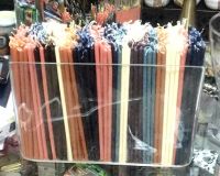 Ханолиевая Свеча восковая пурпурная / фиолетовая 1 шт.