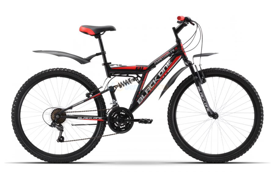Велосипед двухподвес Black One Phantom FS 26 (2019)