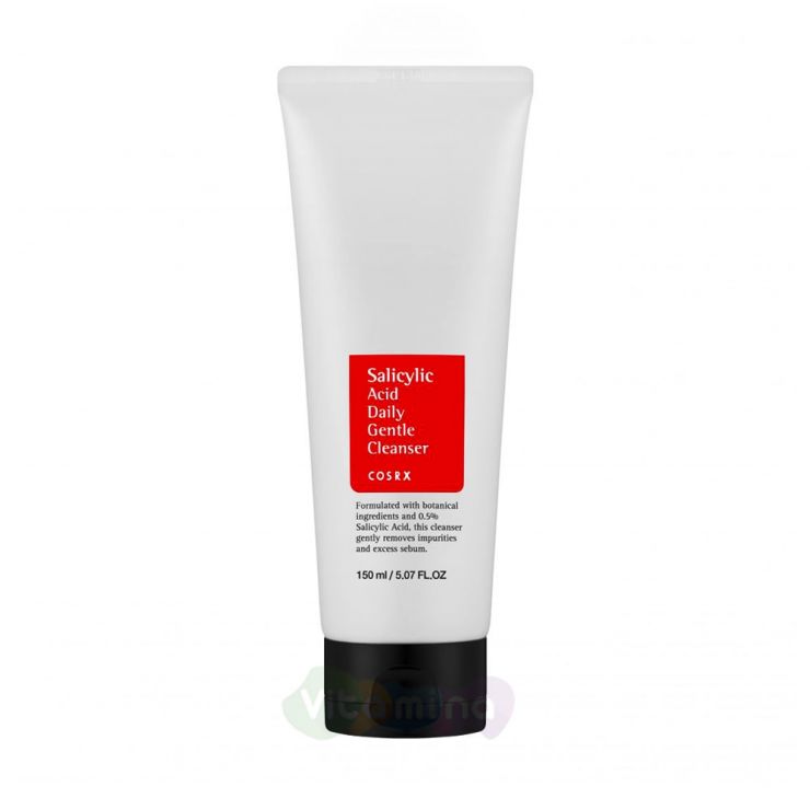 CosRX Пенка для умывания с салициловой кислотой Salicylic Acid Daily Gentle Cleanser, 150 мл