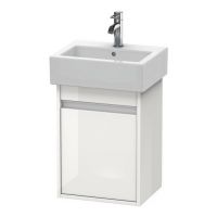 Подвесная тумба под раковину Duravit Ketho KT 6630 L/R 40x32 схема 2