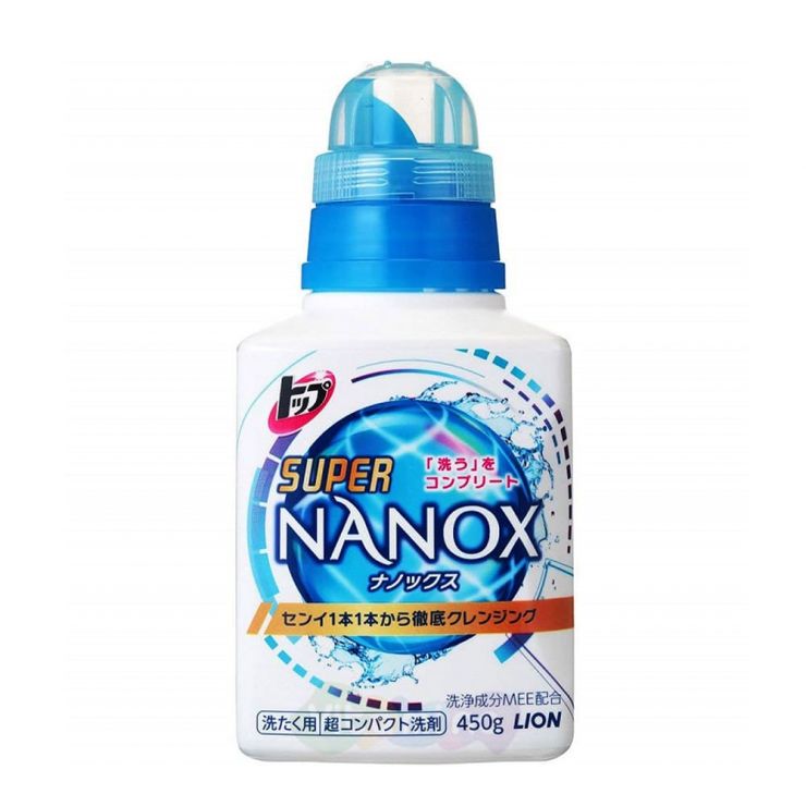 Lion Гель для стирки "TOP Super NANOX" (концентрированный), 450 гр