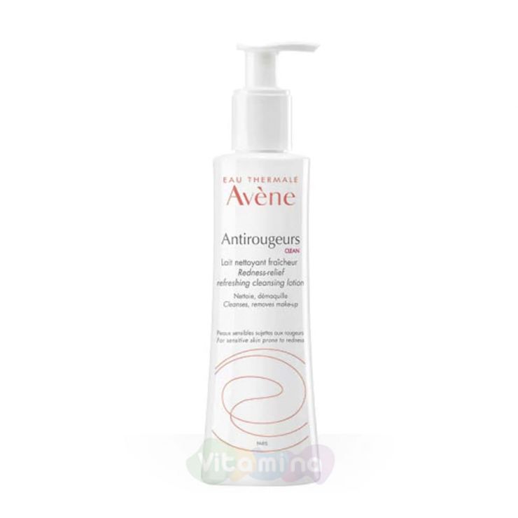 Avene Антиружер Очищающее молочко против покраснений кожи
