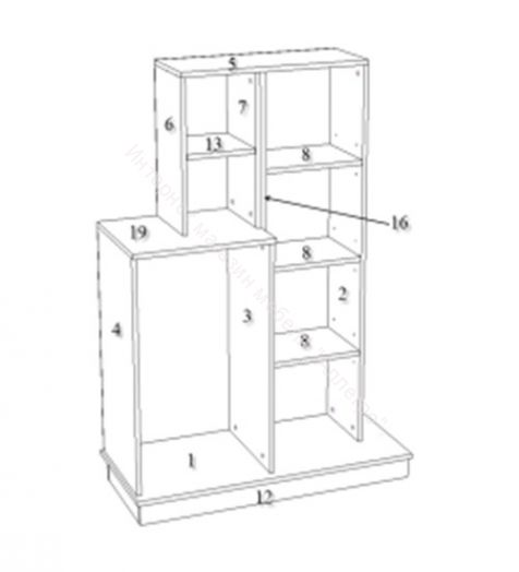 Трельяж "Жемчужина"
