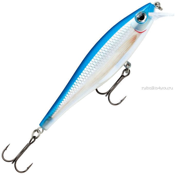 Воблер Rapala BX Minnow BXM10 100 мм / 12 гр / Заглубление: 0,9 - 1,5 м / цвет: BLP