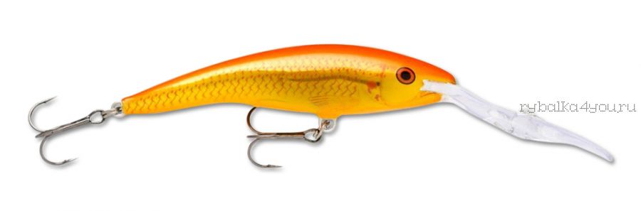 Воблер Rapala Tail Dancer Deep 130 мм / 42 гр / Заглубление: 0 - 12 м / цвет: TDD13-GF