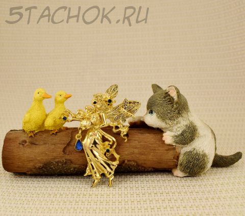 Брошь "Феечка" (Kirks Folly США)