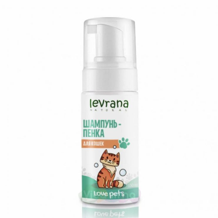 Levrana Шампунь-пенка для кошек, 150 мл