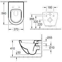 Villeroy Boch Subway 660010 (схема)