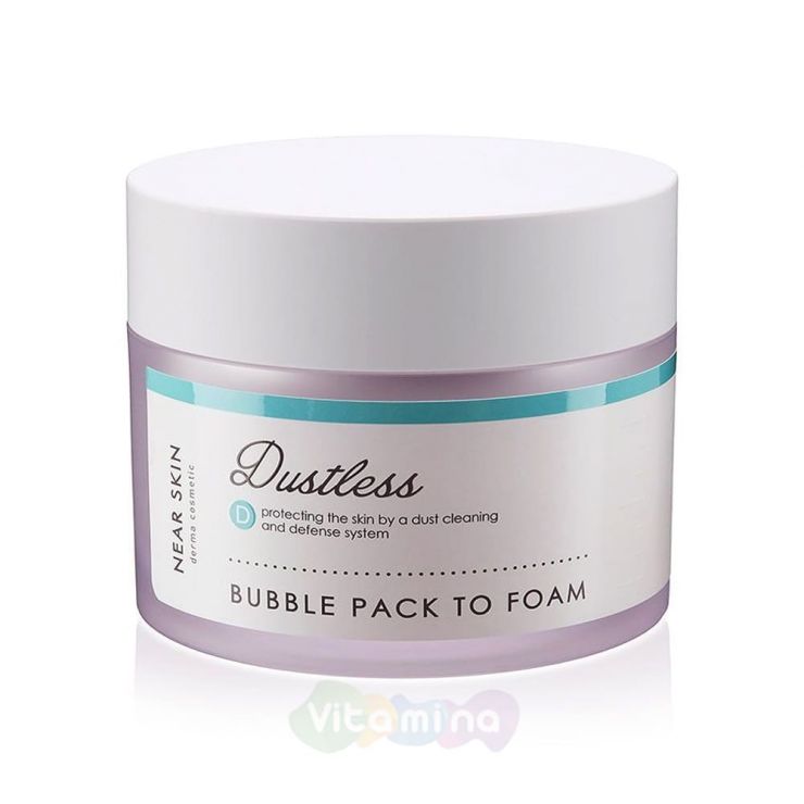 Missha Очищающая маска-пенка Near Skin Dustless Bubble Pack To Foam, 90 гр