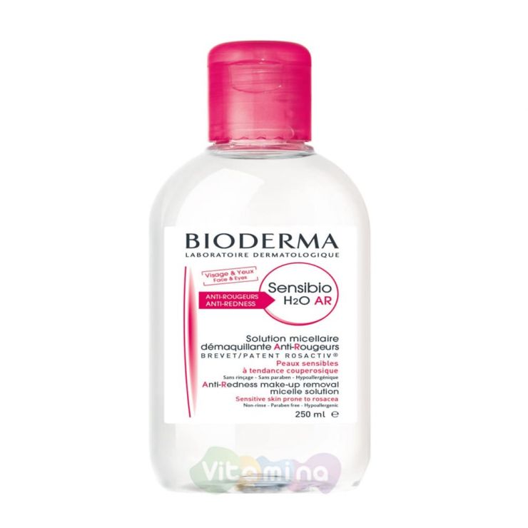 Bioderma Sensibio Мицеллярная вода H2O AR Биодерма Сенсибио, 250 мл