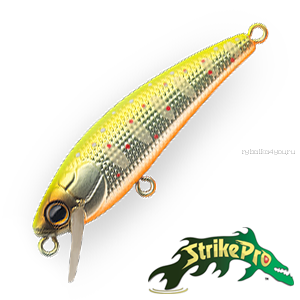 Воблер Strike Pro Chip Minnow 45S JS-406 45 мм / 2,5 гр / Заглубление: 0 - 0,5 м / цвет: A190ES