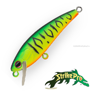 Воблер Strike Pro Chip Minnow 45S JS-406 45 мм / 2,5 гр / Заглубление: 0 - 0,5 м / цвет: GC01S