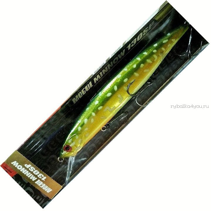 Воблер Bassday Mogul Minnow 130SP 130мм / 22,6 гр / Заглубление: 1,2 - 1,5 м / цвет:FL-901 Chameleon Pike