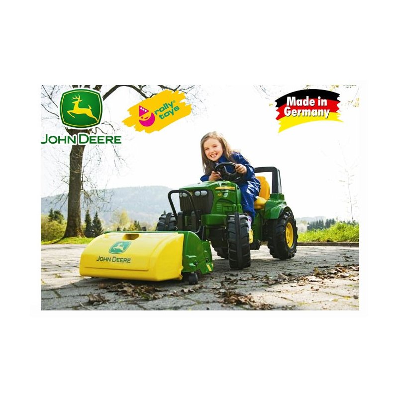 Щетка для уборки к трактору rollyTrac Sweeper John Deere Rolly Toys 409716