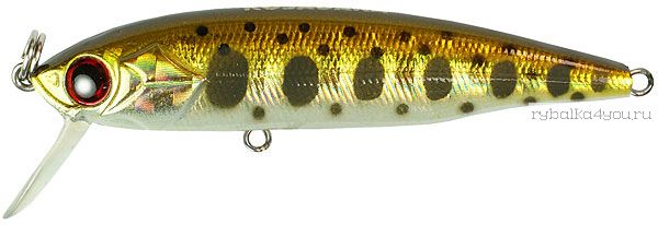 Воблер Kosadaka Jig Minnow 48S 48 мм / 3,5 гр / Заглубление: 0,3 - 1,5 м / цвет: NT