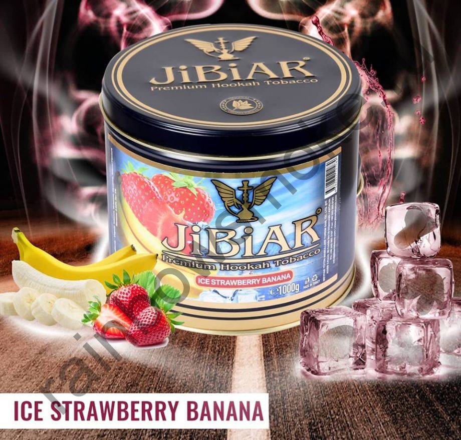 Jibiar 1 кг - Ice Strawberry Banana (Ледяная Клубника Банан)