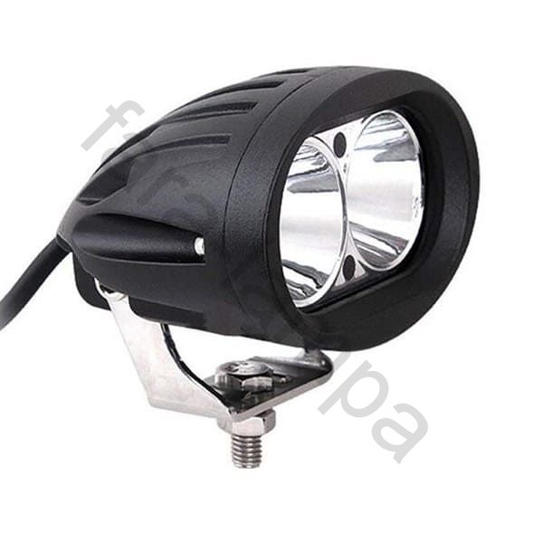 Фара противотуманная овальная дальнего света 20 Ватт Cree