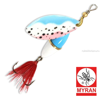 Блесна вертушка Myran Wipp 10 гр / цвет: Trout 6843-251