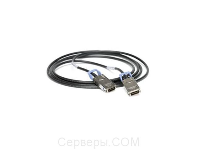 Пассивный медный кабель с QSFP to CX4 соединением Mellanox MC1204128-001