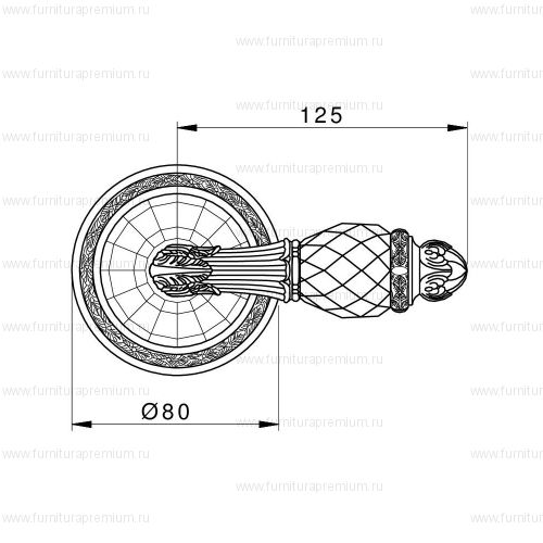 Ручка Mestre 0R6241