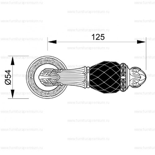 Ручка Mestre 0R6541.N