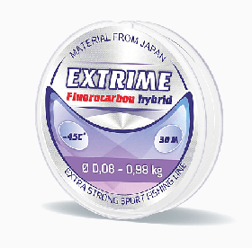 Флюорокарбоновая леска 0,22 мм 30 м Expert profi Extrime hybrid (fluorocarbon)